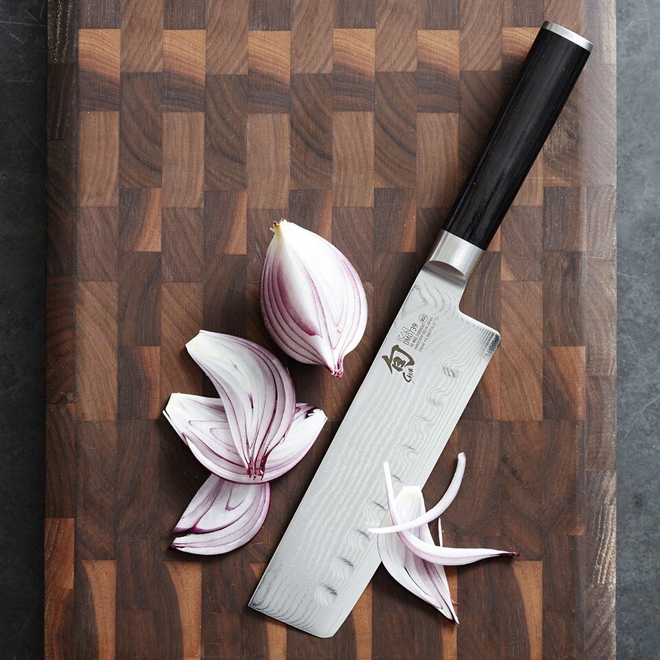 Shun Classic HollowGround Nakiri Knife Williams Sonoma Australia